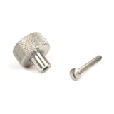 From The Anvil - Satin SS (304) Brompton Cabinet Knob - 25mm (No rose) | Sku. 46851 | Trade Door Handles.