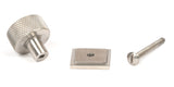 From The Anvil - Satin SS (304) Brompton Cabinet Knob - 25mm (Square) | Sku. 46853 | Trade Door Handles.