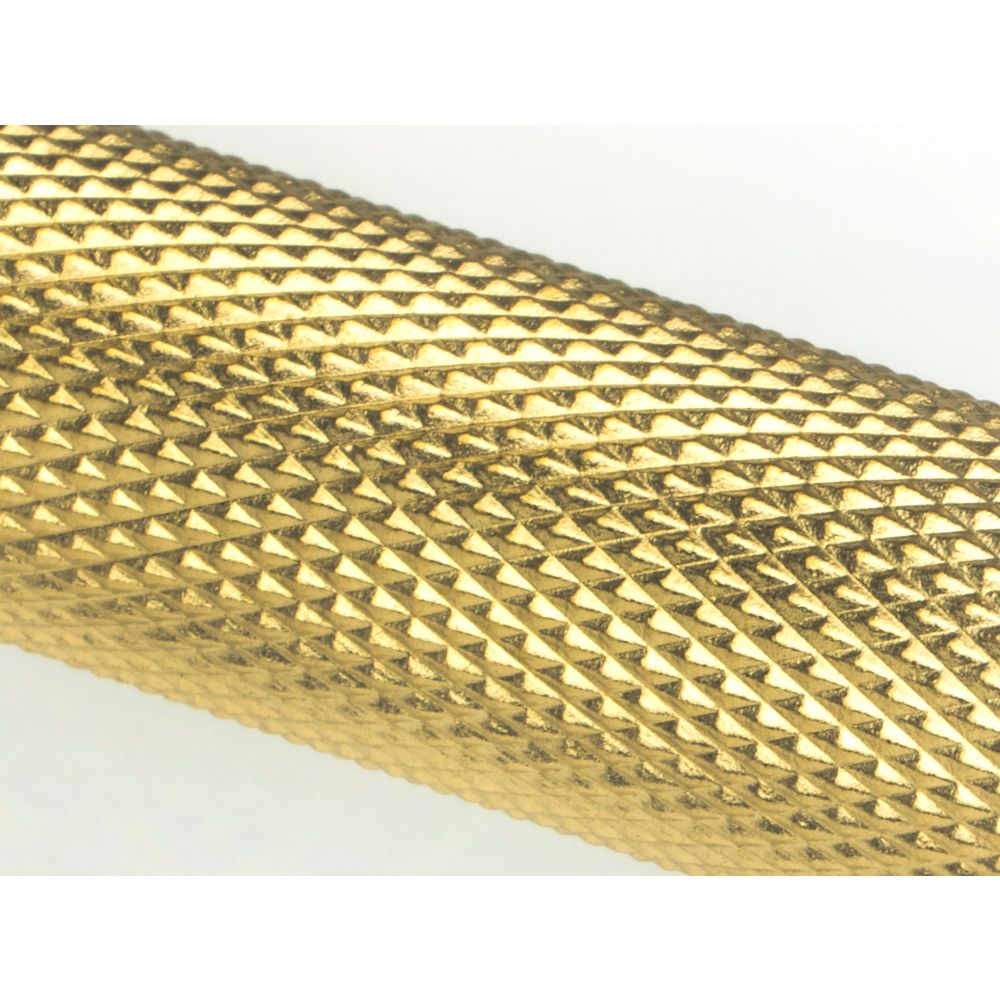 From The Anvil - Polished Brass Full Brompton Pull Handle - Medium | Sku. 46856 | Trade Door Handles.