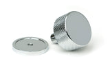 From The Anvil - Polished Chrome Brompton Cabinet Knob - 32mm (Plain) | Sku. 46858 | Trade Door Handles.