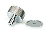 From The Anvil - Polished Chrome Brompton Cabinet Knob - 32mm (Plain) | Sku. 46858 | Trade Door Handles.