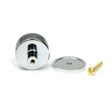 From The Anvil - Polished Chrome Brompton Cabinet Knob - 32mm (Plain) | Sku. 46858 | Trade Door Handles.