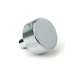 From The Anvil - Polished Chrome Brompton Cabinet Knob - 32mm (No rose) | Sku. 46859 | Trade Door Handles.