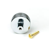 From The Anvil - Polished Chrome Brompton Cabinet Knob - 32mm (No rose) | Sku. 46859 | Trade Door Handles.