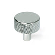 From The Anvil - Polished Chrome Brompton Cabinet Knob - 32mm (No rose) | Sku. 46859 | Trade Door Handles.