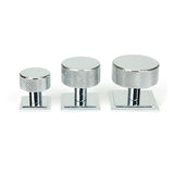 From The Anvil - Polished Chrome Brompton Cabinet Knob - 32mm (Square) | Sku. 46861 | Trade Door Handles.