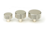From The Anvil - Polished Nickel Brompton Cabinet Knob - 32mm (No rose) | Sku. 46863 | Trade Door Handles.