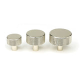 From The Anvil - Polished Nickel Brompton Cabinet Knob - 32mm (No rose) | Sku. 46863 | Trade Door Handles.