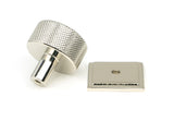 From The Anvil - Polished Nickel Brompton Cabinet Knob - 32mm (Square) | Sku. 46865 | Trade Door Handles.
