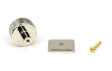 From The Anvil - Polished Nickel Brompton Cabinet Knob - 32mm (Square) | Sku. 46865 | Trade Door Handles.