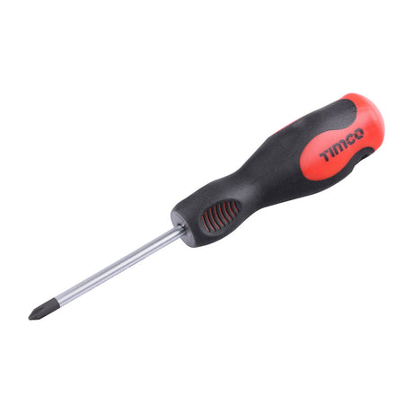 This is an image of Timco - Screwdriver - Phillips PH1 x 75mm (1 Each Clip) 468666