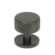 From The Anvil - Aged Bronze Brompton Cabinet Knob - 32mm (Plain) | Sku. 46866 | Trade Door Handles.