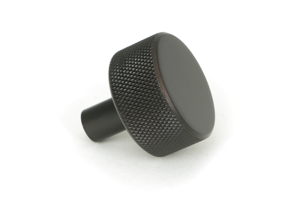 From The Anvil - Aged Bronze Brompton Cabinet Knob - 32mm (No rose) | Sku. 46867 | Trade Door Handles.