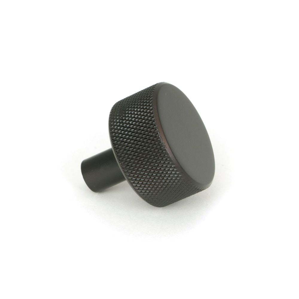 From The Anvil - Aged Bronze Brompton Cabinet Knob - 32mm (No rose) | Sku. 46867 | Trade Door Handles.