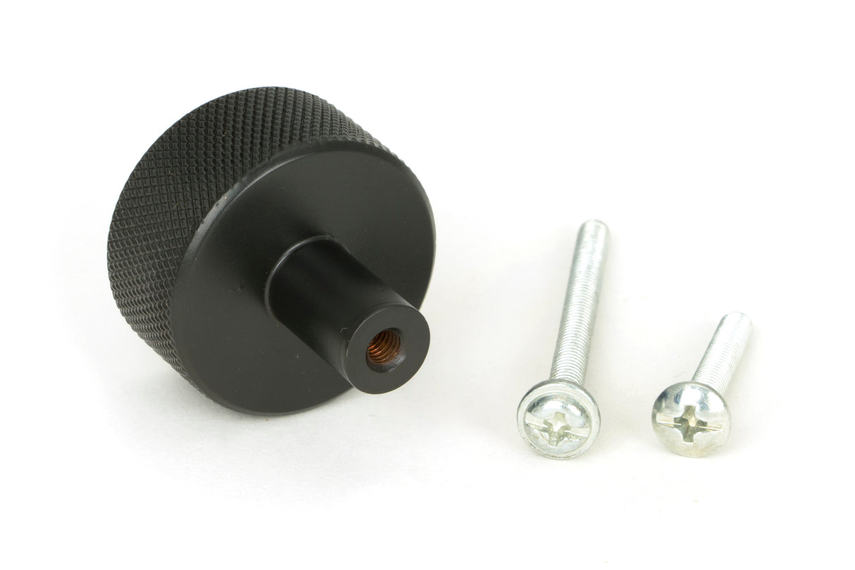 From The Anvil - Aged Bronze Brompton Cabinet Knob - 32mm (No rose) | Sku. 46867 | Trade Door Handles.