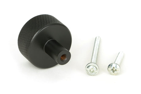 From The Anvil - Aged Bronze Brompton Cabinet Knob - 32mm (No rose) | Sku. 46867 | Trade Door Handles.