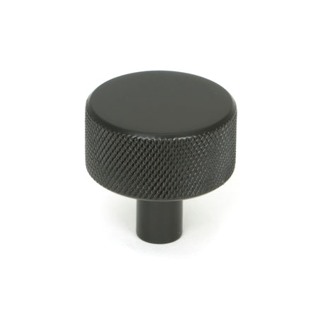 From The Anvil - Aged Bronze Brompton Cabinet Knob - 32mm (No rose) | Sku. 46867 | Trade Door Handles.