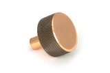 From The Anvil - Polished Bronze Brompton Cabinet Knob - 32mm (No rose) | Sku. 46871 | Trade Door Handles.
