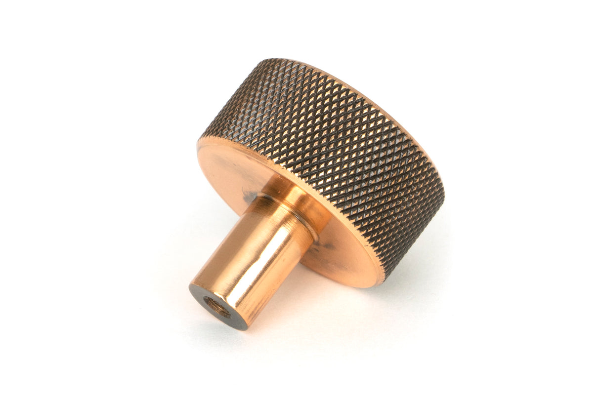 From The Anvil - Polished Bronze Brompton Cabinet Knob - 32mm (No rose) | Sku. 46871 | Trade Door Handles.