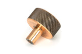 From The Anvil - Polished Bronze Brompton Cabinet Knob - 32mm (No rose) | Sku. 46871 | Trade Door Handles.