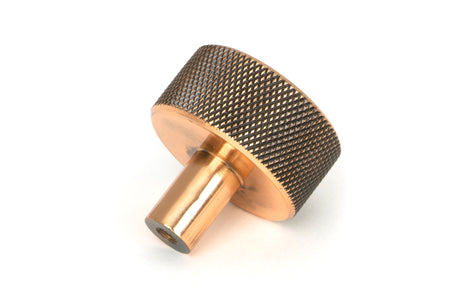 From The Anvil - Polished Bronze Brompton Cabinet Knob - 32mm (No rose) | Sku. 46871 | Trade Door Handles.
