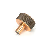From The Anvil - Polished Bronze Brompton Cabinet Knob - 32mm (No rose) | Sku. 46871 | Trade Door Handles.