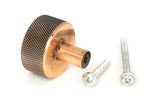 From The Anvil - Polished Bronze Brompton Cabinet Knob - 32mm (No rose) | Sku. 46871 | Trade Door Handles.