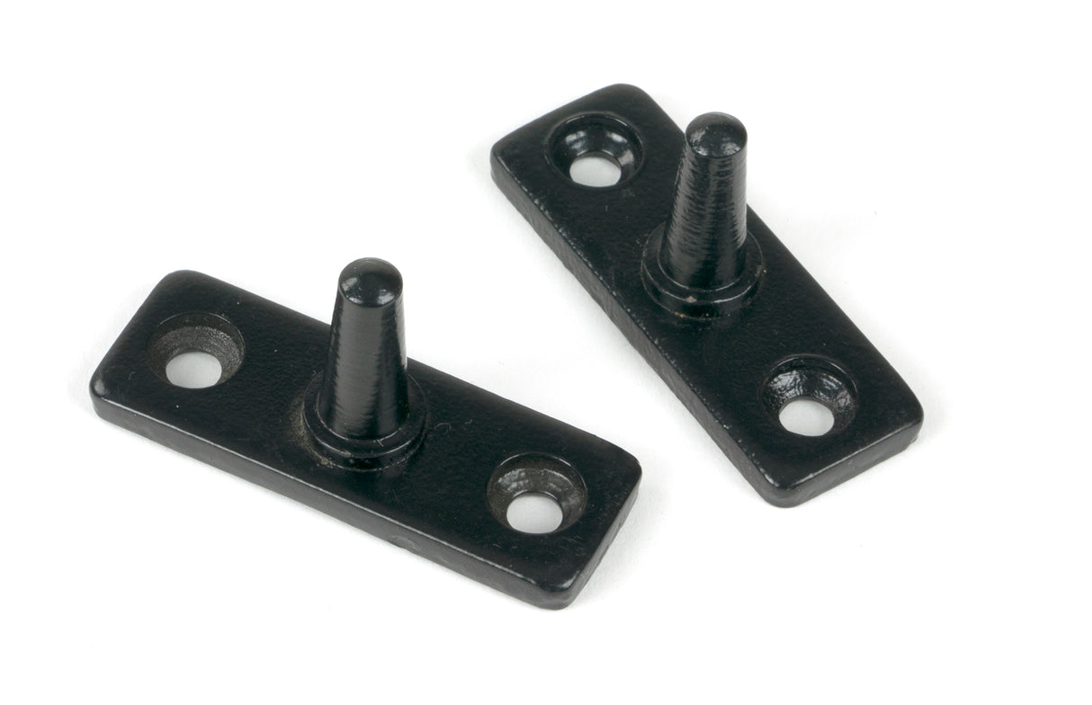 From The Anvil - Matt Black 12" Newbury Stay | Sku. 46875 | Trade Door Handles.