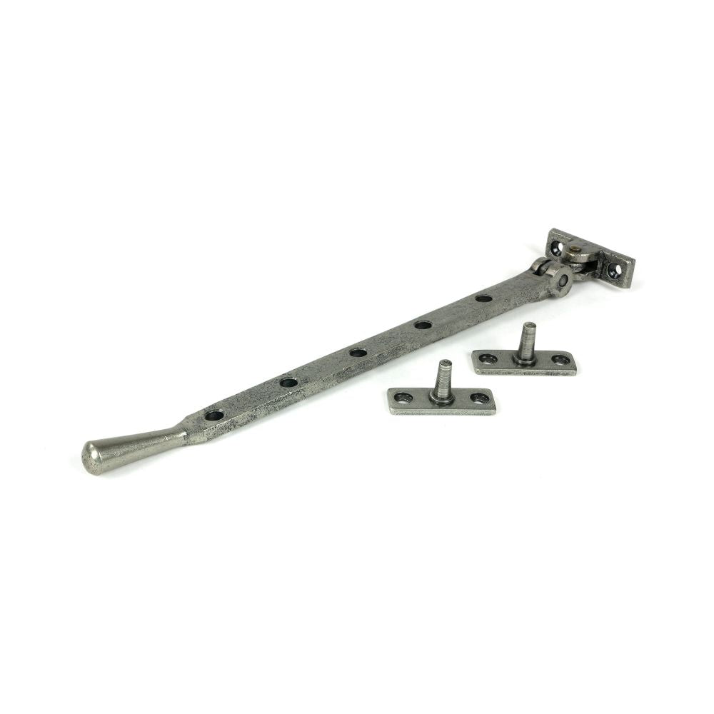 From The Anvil - Pewter 12" Newbury Stay | Sku. 46877 | Trade Door Handles.