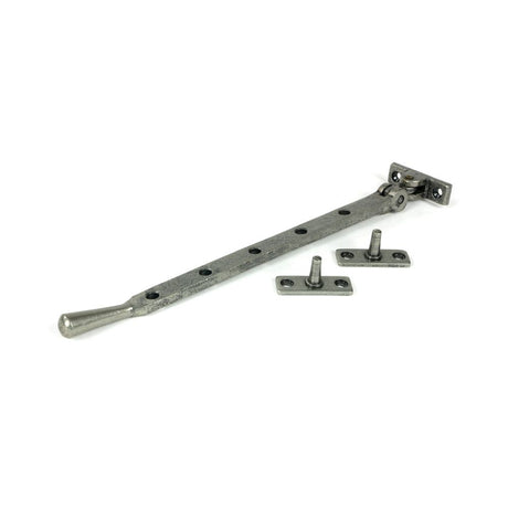 From The Anvil - Pewter 12" Newbury Stay | Sku. 46877 | Trade Door Handles.