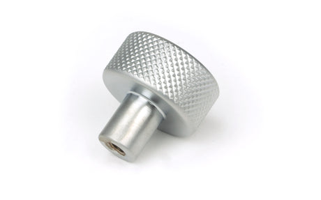 From The Anvil - Satin Chrome Brompton Cabinet Knob - 25mm (No rose) | Sku. 46880 | Trade Door Handles.