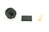 From The Anvil - Matt Black Brompton Cabinet Knob - 32mm (Square) | Sku. 46881 | Trade Door Handles.