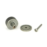 From The Anvil - Pewter Brompton Cabinet Knob - 32mm (Plain) | Sku. 46882 | Trade Door Handles.