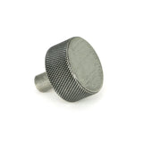 From The Anvil - Pewter Brompton Cabinet Knob - 32mm (No rose) | Sku. 46883 | Trade Door Handles.