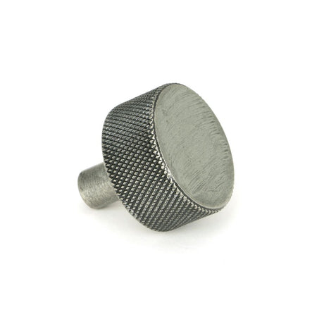 From The Anvil - Pewter Brompton Cabinet Knob - 32mm (No rose) | Sku. 46883 | Trade Door Handles.