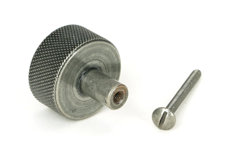 From The Anvil - Pewter Brompton Cabinet Knob - 32mm (No rose) | Sku. 46883 | Trade Door Handles.