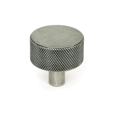 From The Anvil - Pewter Brompton Cabinet Knob - 32mm (No rose) | Sku. 46883 | Trade Door Handles.