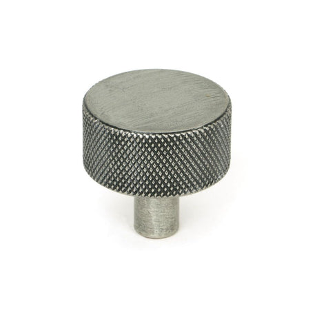 From The Anvil - Pewter Brompton Cabinet Knob - 32mm (No rose) | Sku. 46883 | Trade Door Handles.