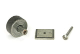 From The Anvil - Pewter Brompton Cabinet Knob - 32mm (Square) | Sku. 46885 | Trade Door Handles.
