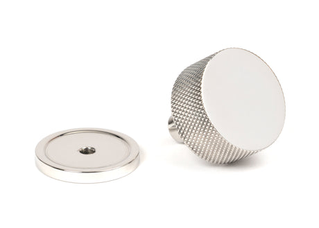 From The Anvil - Polished SS (304) Brompton Cabinet Knob - 32mm (Plain) | Sku. 46886 | Trade Door Handles.