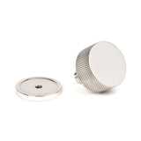 From The Anvil - Polished SS (304) Brompton Cabinet Knob - 32mm (Plain) | Sku. 46886 | Trade Door Handles.