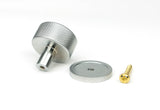 From The Anvil - Satin Chrome Brompton Cabinet Knob - 32mm (Plain) | Sku. 46888 | Trade Door Handles.