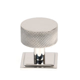 From The Anvil - Polished SS (304) Brompton Cabinet Knob - 32mm (Square) | Sku. 46889 | Trade Door Handles.
