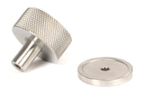From The Anvil - Satin SS (304) Brompton Cabinet Knob - 32mm (Plain) | Sku. 46890 | Trade Door Handles.