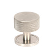 From The Anvil - Satin SS (304) Brompton Cabinet Knob - 32mm (Plain) | Sku. 46890 | Trade Door Handles.