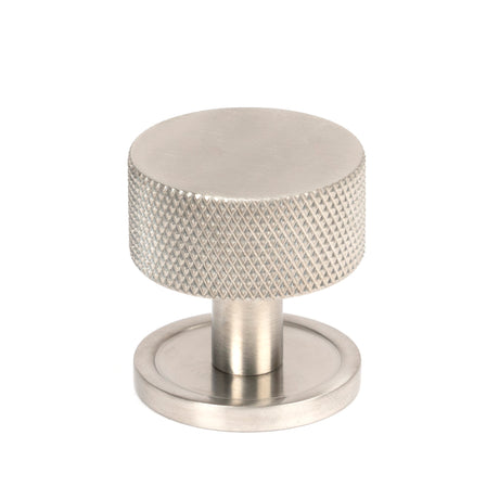 From The Anvil - Satin SS (304) Brompton Cabinet Knob - 32mm (Plain) | Sku. 46890 | Trade Door Handles.
