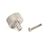 From The Anvil - Satin SS (304) Brompton Cabinet Knob - 32mm (No rose) | Sku. 46891 | Trade Door Handles.