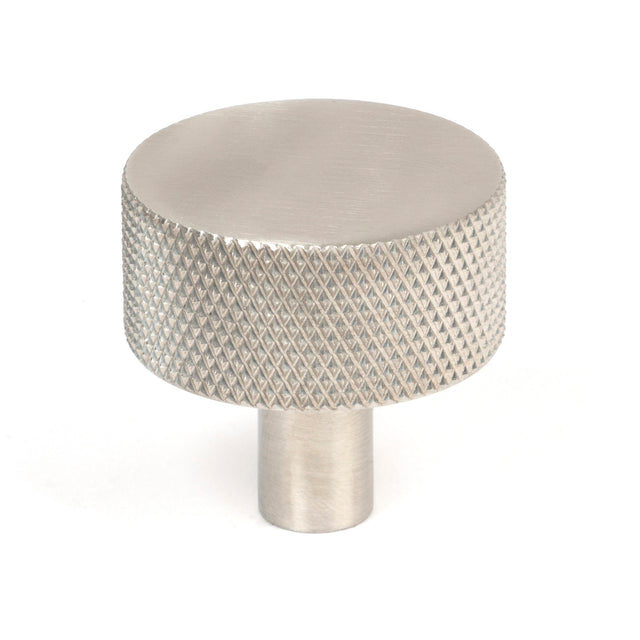 From The Anvil - Satin SS (304) Brompton Cabinet Knob - 32mm (No rose) | Sku. 46891 | Trade Door Handles.