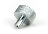 From The Anvil - Satin Chrome Brompton Cabinet Knob - 32mm (No rose) | Sku. 46892 | Trade Door Handles.