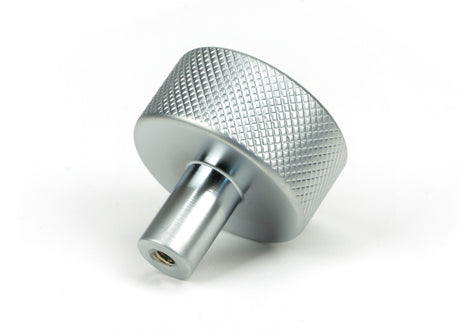 From The Anvil - Satin Chrome Brompton Cabinet Knob - 32mm (No rose) | Sku. 46892 | Trade Door Handles.